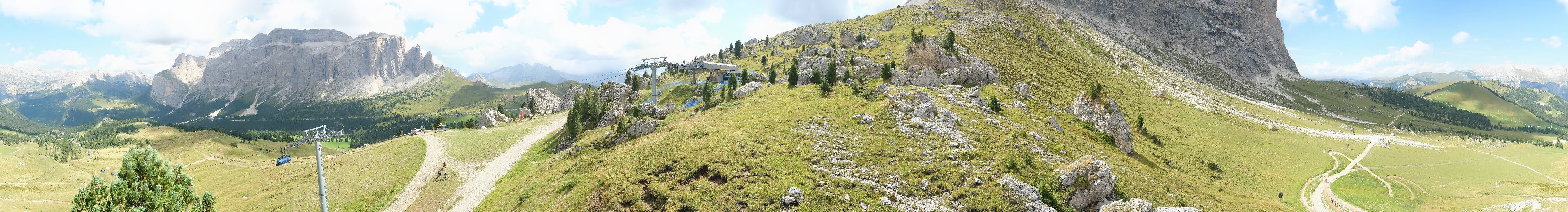 Archiv Foto Webcam Bergstation Citta dei Sassi, Val Gardena