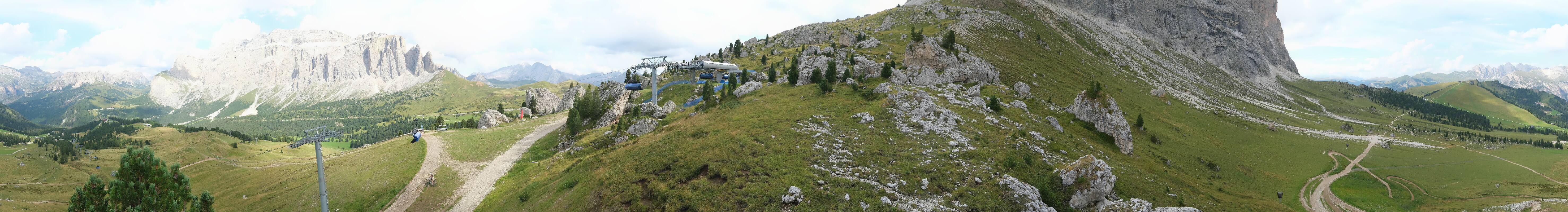 Archiv Foto Webcam Bergstation Citta dei Sassi, Val Gardena