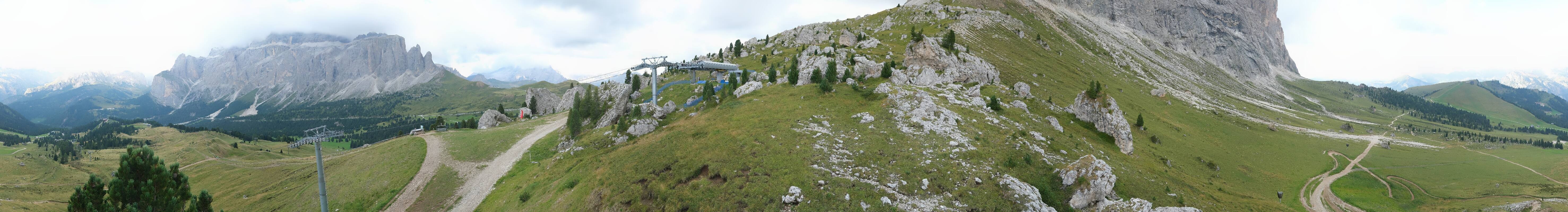 Archiv Foto Webcam Bergstation Citta dei Sassi, Val Gardena