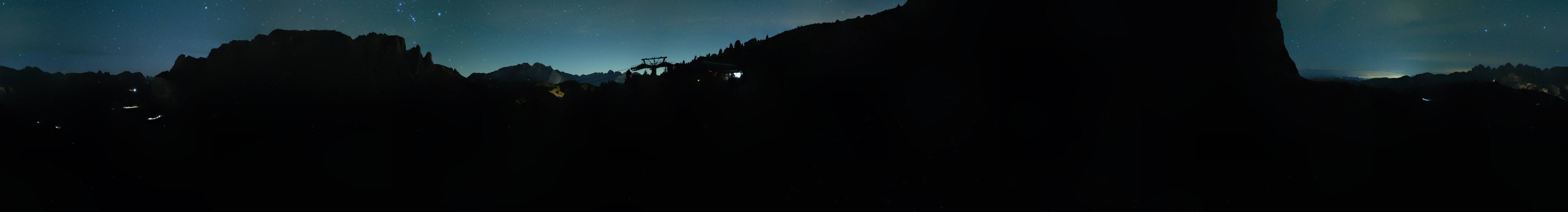 Archived image Webcam Panorama Val Gardena: Citta dei Sassi