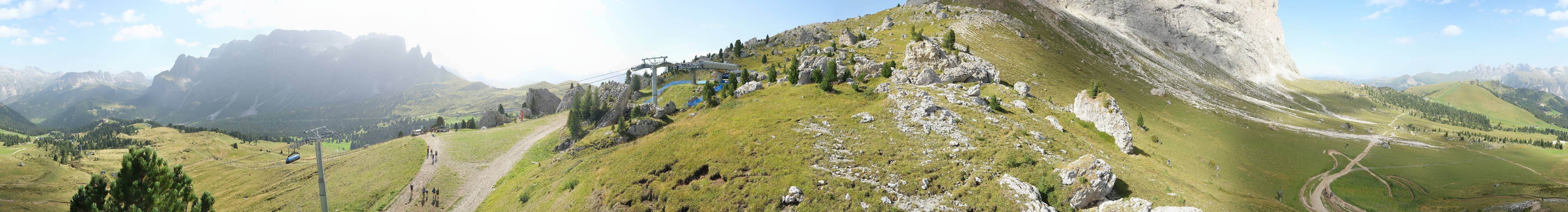 Archiv Foto Webcam Bergstation Citta dei Sassi, Val Gardena