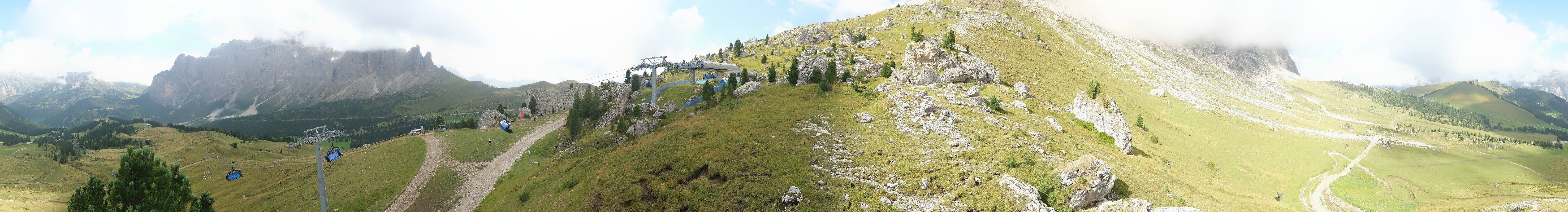 Archiv Foto Webcam Bergstation Citta dei Sassi, Val Gardena