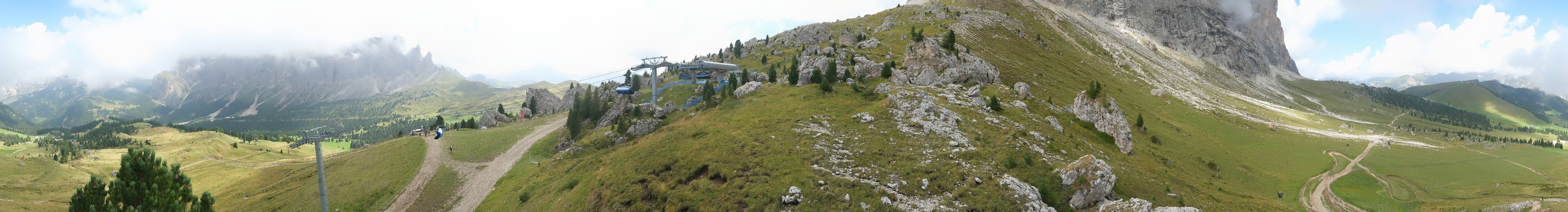 Archiv Foto Webcam Bergstation Citta dei Sassi, Val Gardena