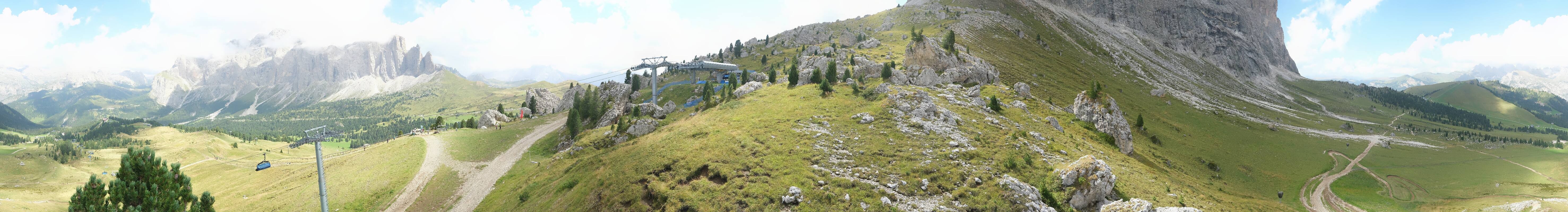 Archiv Foto Webcam Bergstation Citta dei Sassi, Val Gardena