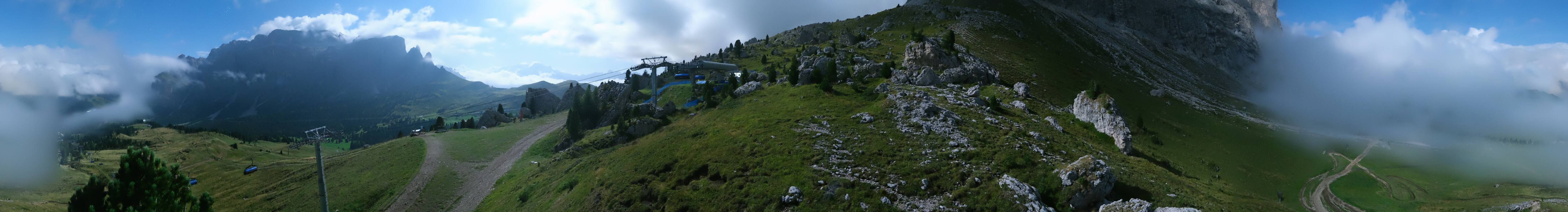 Archiv Foto Webcam Bergstation Citta dei Sassi, Val Gardena
