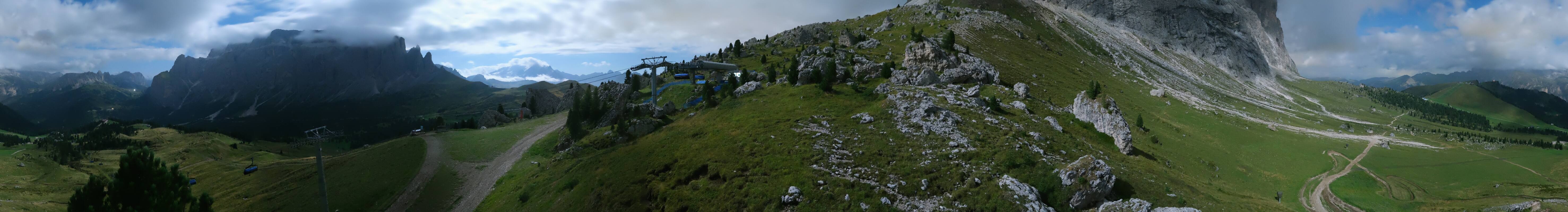 Archiv Foto Webcam Bergstation Citta dei Sassi, Val Gardena