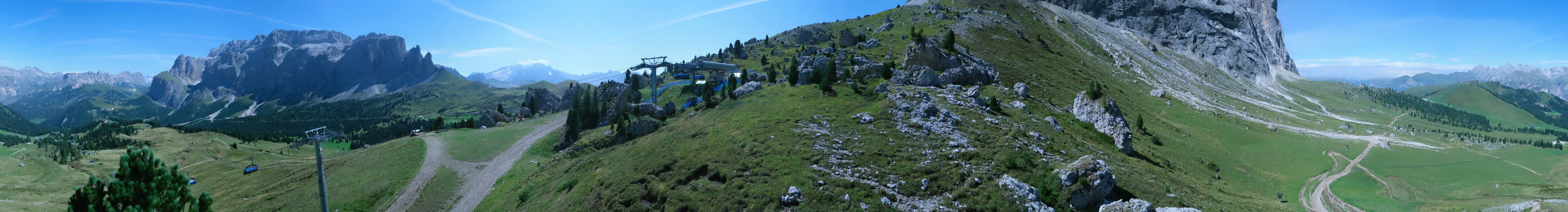 Archiv Foto Webcam Bergstation Citta dei Sassi, Val Gardena