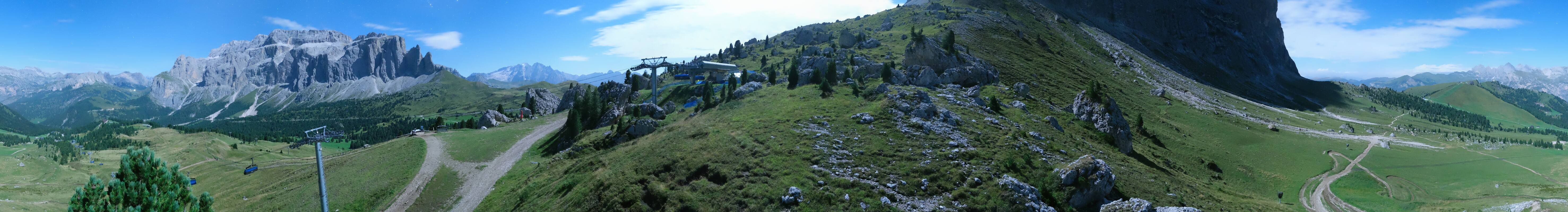 Archiv Foto Webcam Bergstation Citta dei Sassi, Val Gardena