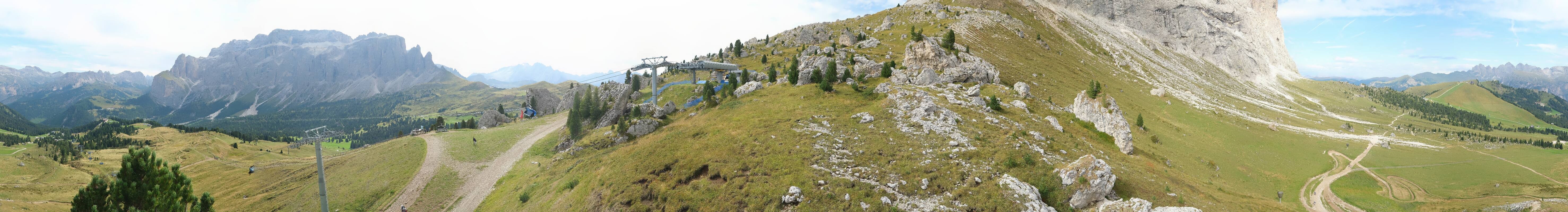 Archiv Foto Webcam Bergstation Citta dei Sassi, Val Gardena