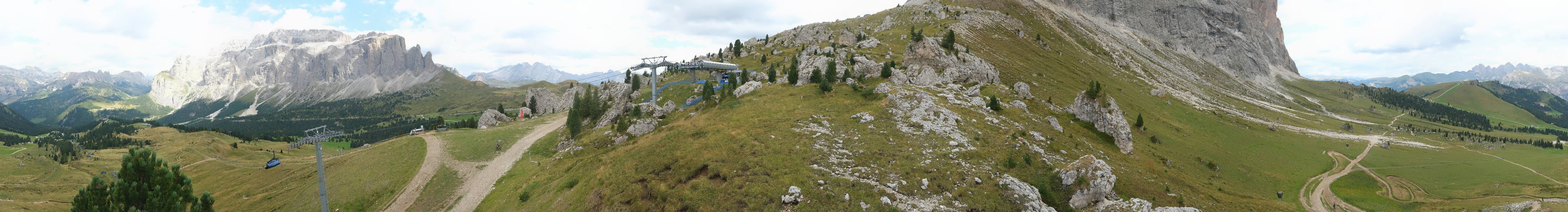 Archiv Foto Webcam Bergstation Citta dei Sassi, Val Gardena