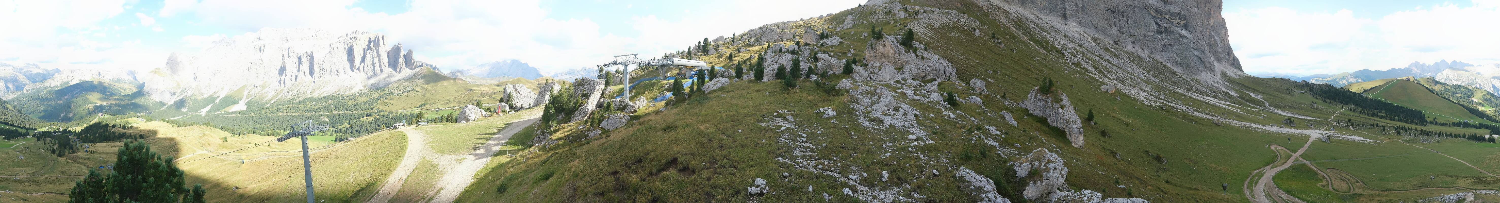 Archiv Foto Webcam Bergstation Citta dei Sassi, Val Gardena