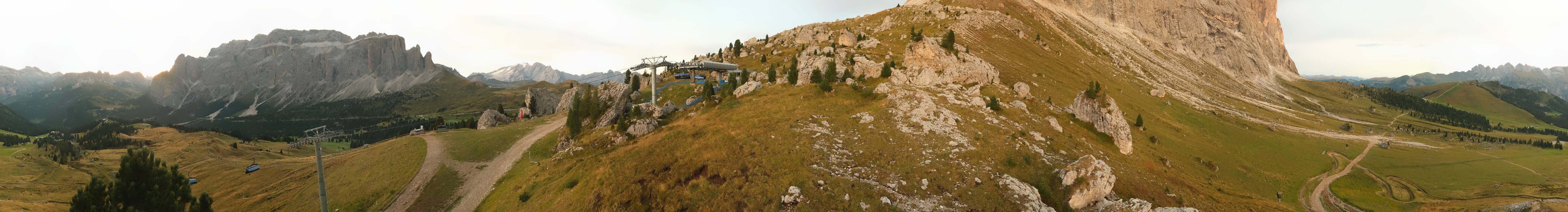 Archiv Foto Webcam Bergstation Citta dei Sassi, Val Gardena