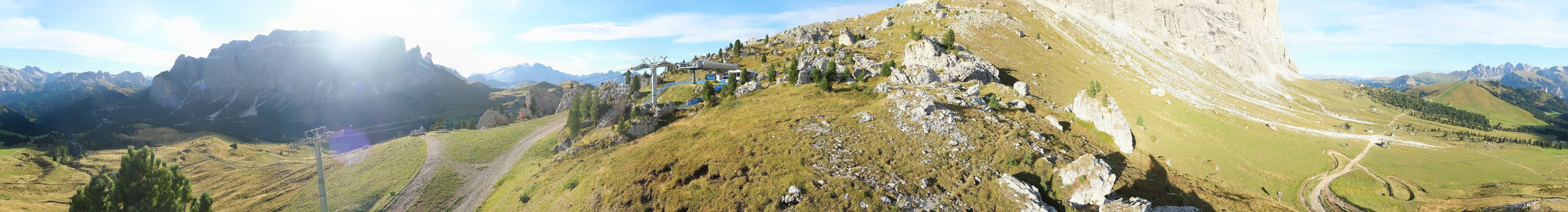 Archiv Foto Webcam Bergstation Citta dei Sassi, Val Gardena
