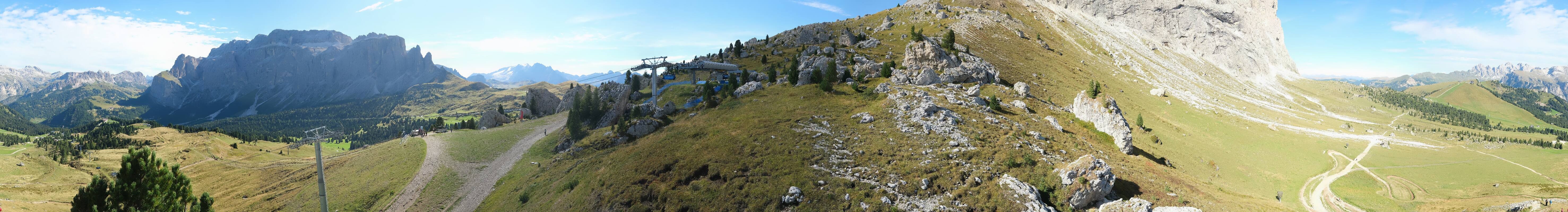 Archiv Foto Webcam Bergstation Citta dei Sassi, Val Gardena