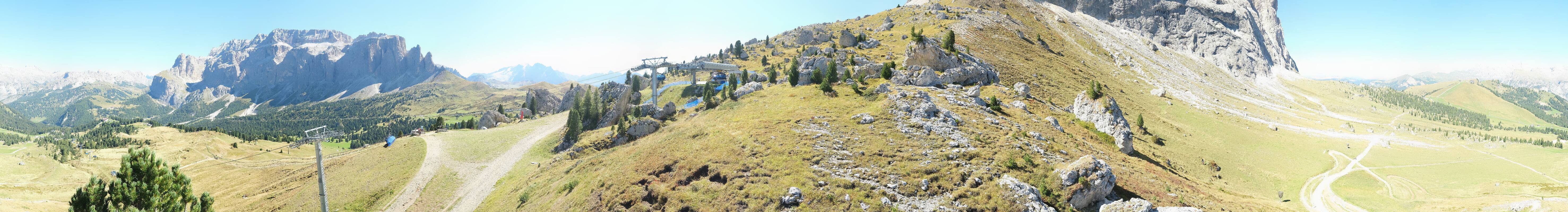 Archiv Foto Webcam Bergstation Citta dei Sassi, Val Gardena