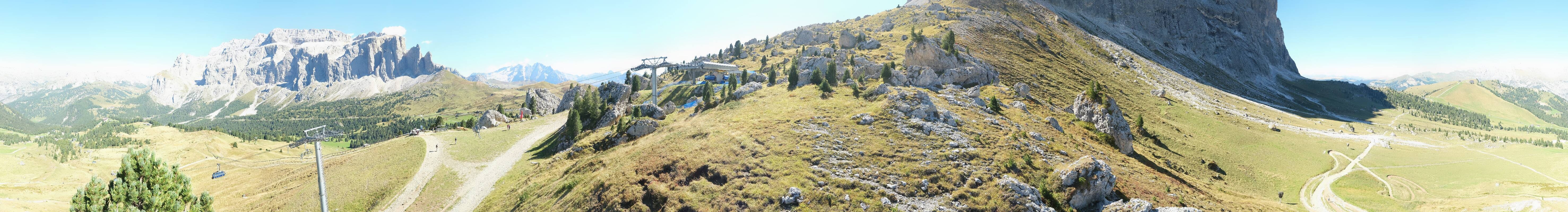 Archiv Foto Webcam Bergstation Citta dei Sassi, Val Gardena