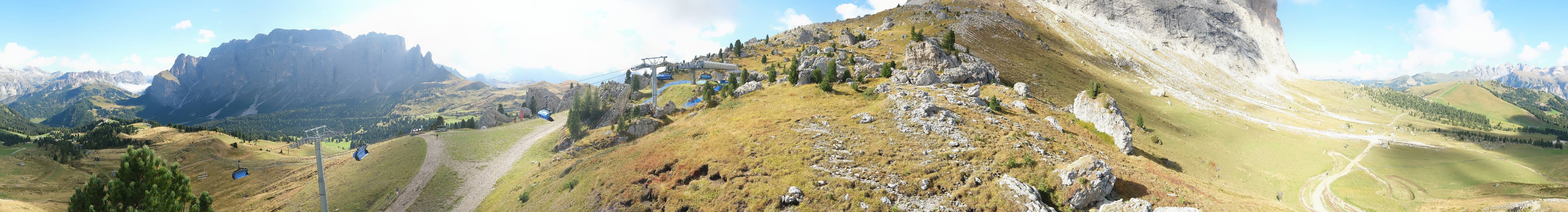 Archiv Foto Webcam Bergstation Citta dei Sassi, Val Gardena