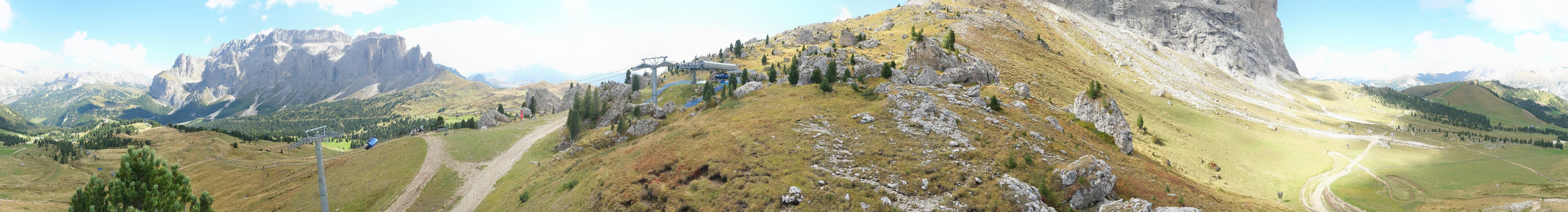 Archiv Foto Webcam Bergstation Citta dei Sassi, Val Gardena