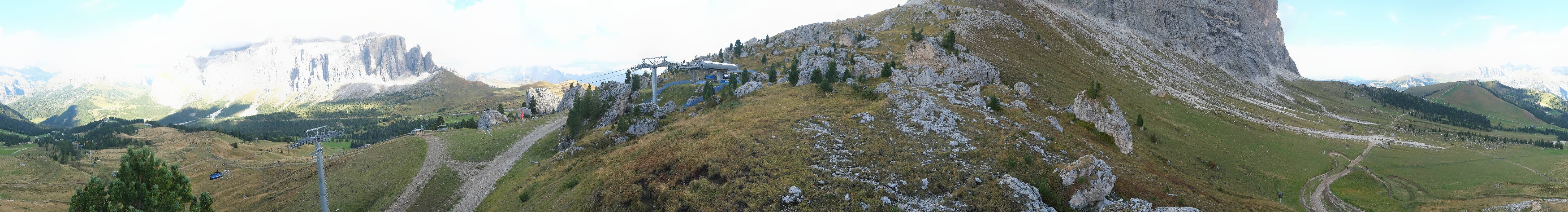 Archiv Foto Webcam Bergstation Citta dei Sassi, Val Gardena