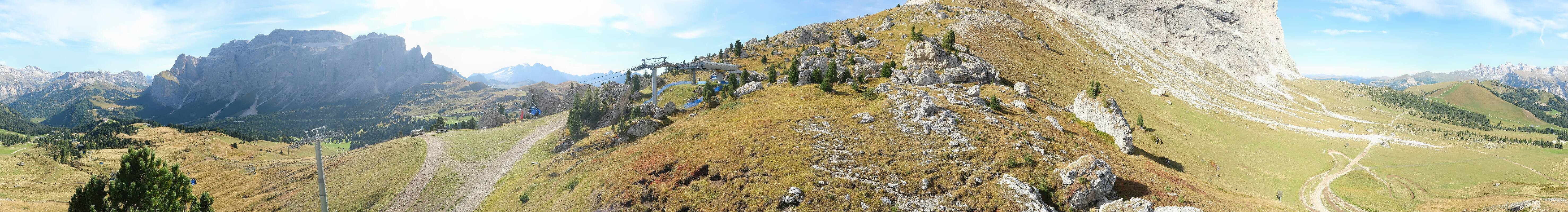 Archiv Foto Webcam Bergstation Citta dei Sassi, Val Gardena