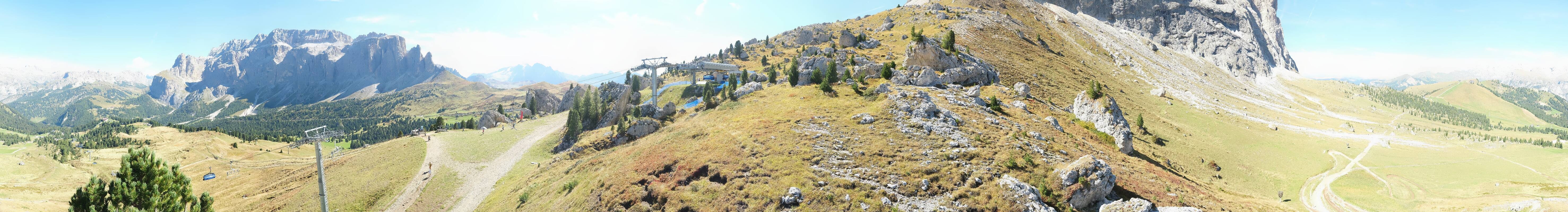 Archiv Foto Webcam Bergstation Citta dei Sassi, Val Gardena