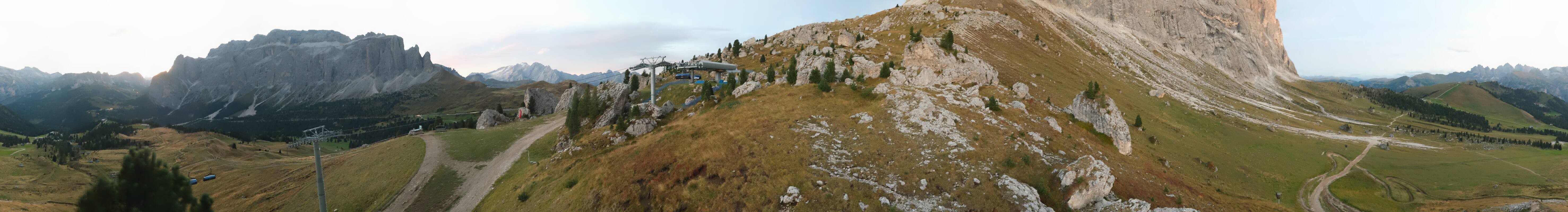 Archiv Foto Webcam Bergstation Citta dei Sassi, Val Gardena