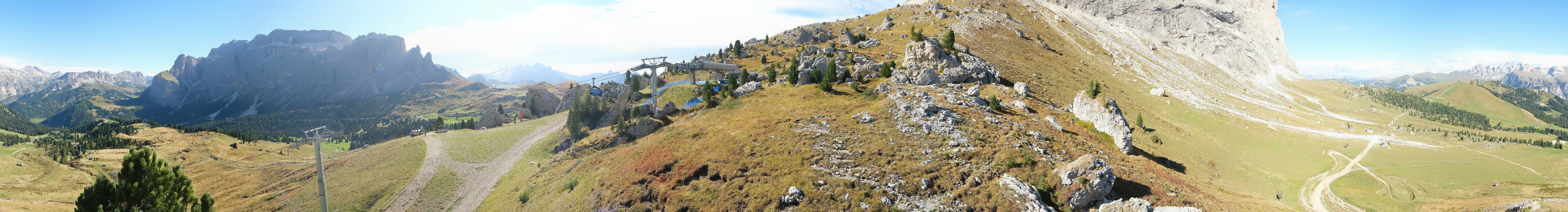 Archiv Foto Webcam Bergstation Citta dei Sassi, Val Gardena
