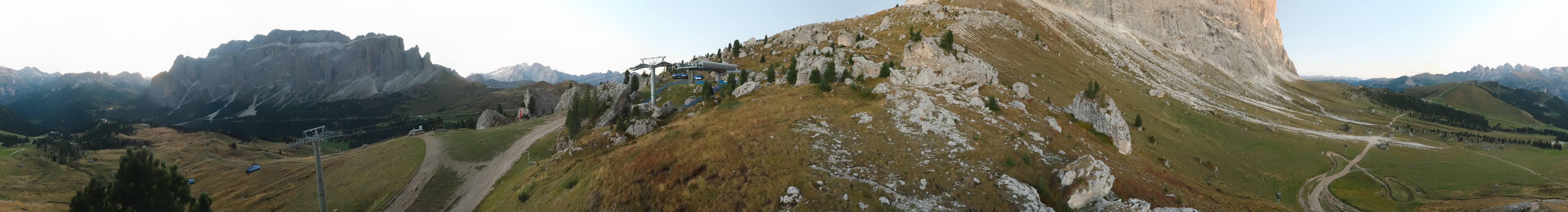 Archiv Foto Webcam Bergstation Citta dei Sassi, Val Gardena