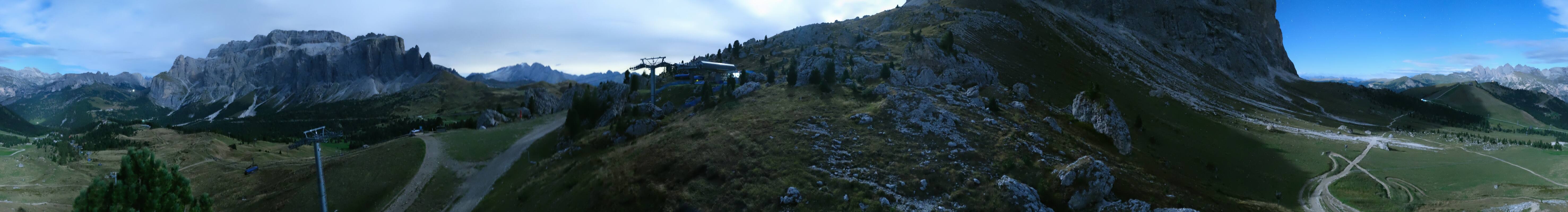 Archiv Foto Webcam Bergstation Citta dei Sassi, Val Gardena