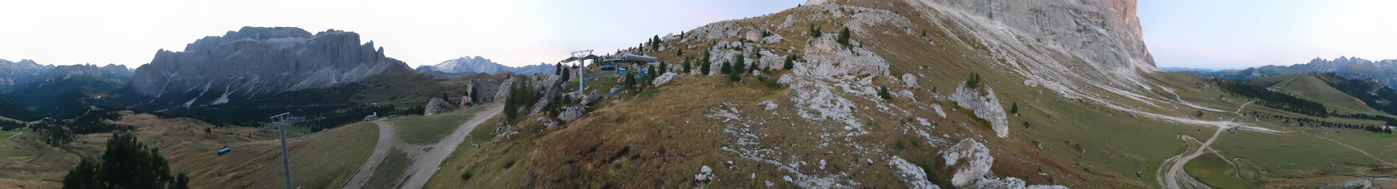 Archiv Foto Webcam Bergstation Citta dei Sassi, Val Gardena