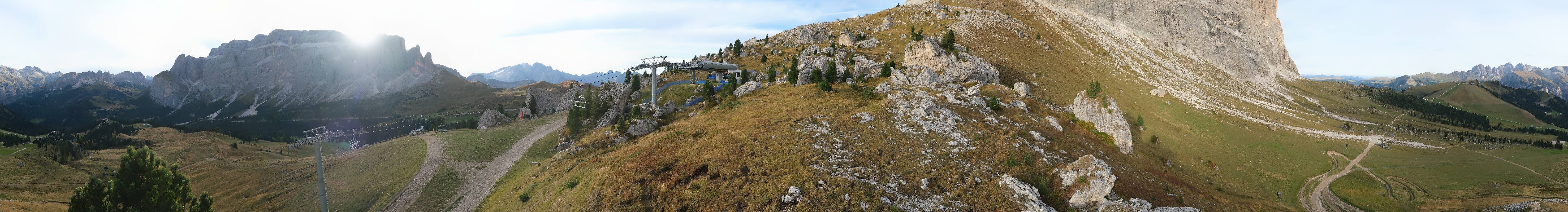Archiv Foto Webcam Bergstation Citta dei Sassi, Val Gardena
