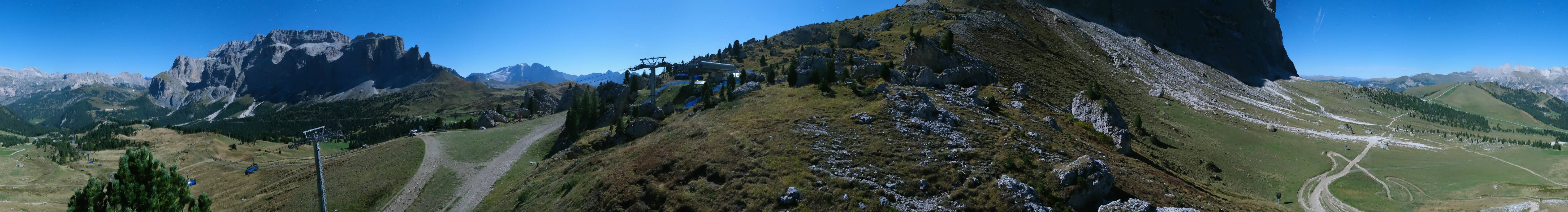 Archiv Foto Webcam Bergstation Citta dei Sassi, Val Gardena