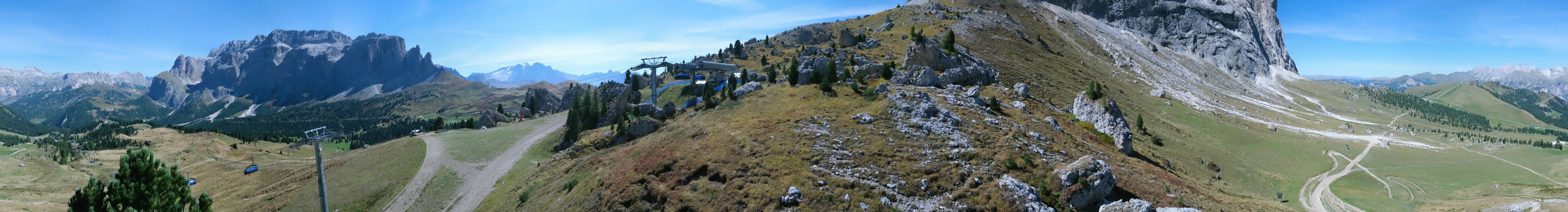 Archiv Foto Webcam Bergstation Citta dei Sassi, Val Gardena