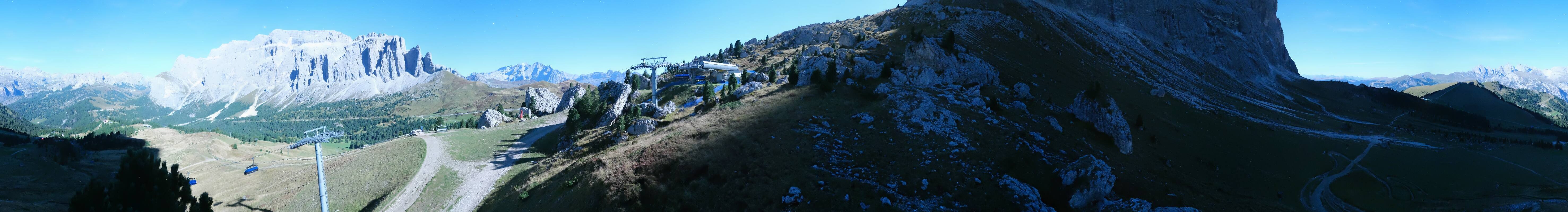 Archiv Foto Webcam Bergstation Citta dei Sassi, Val Gardena