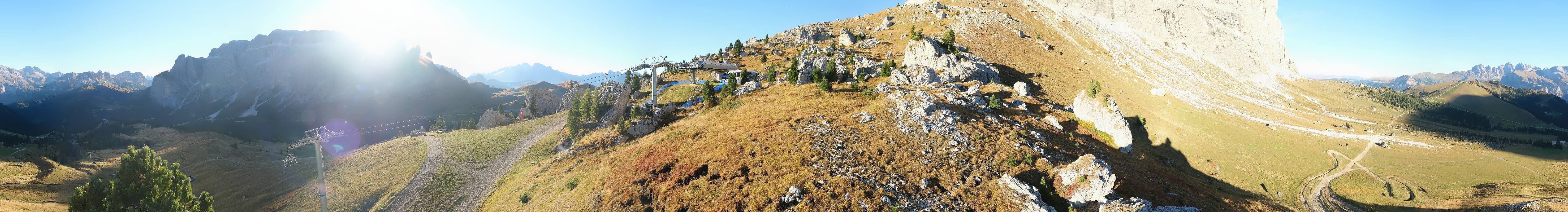 Archiv Foto Webcam Bergstation Citta dei Sassi, Val Gardena