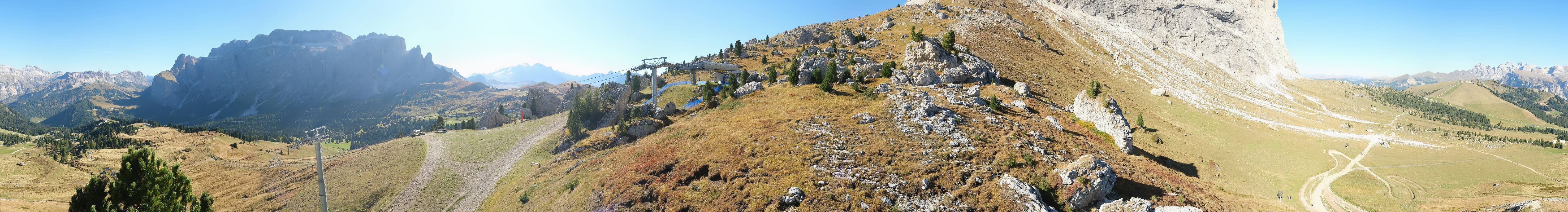 Archiv Foto Webcam Bergstation Citta dei Sassi, Val Gardena