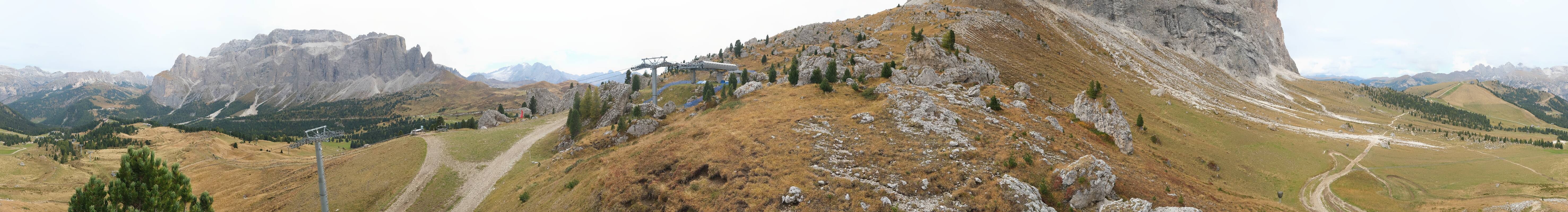 Archiv Foto Webcam Bergstation Citta dei Sassi, Val Gardena