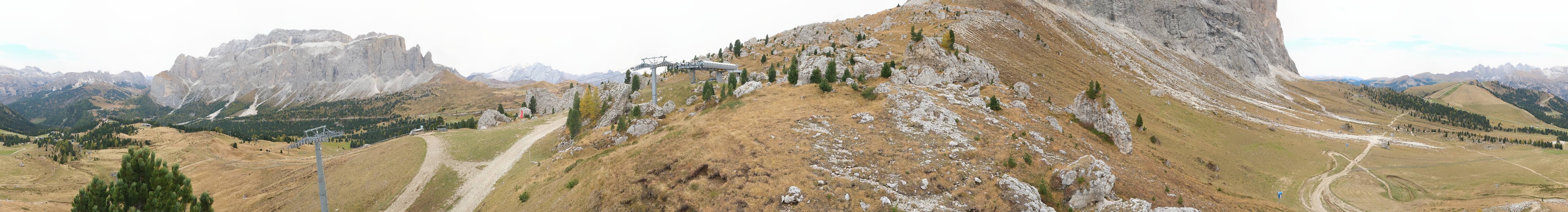 Archiv Foto Webcam Bergstation Citta dei Sassi, Val Gardena
