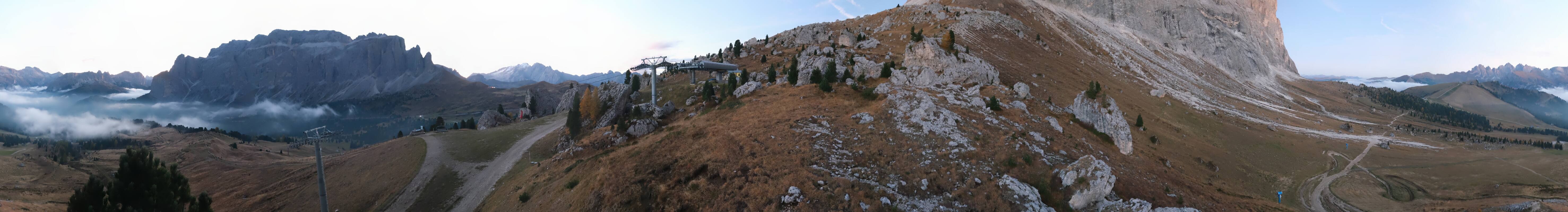 Archiv Foto Webcam Bergstation Citta dei Sassi, Val Gardena