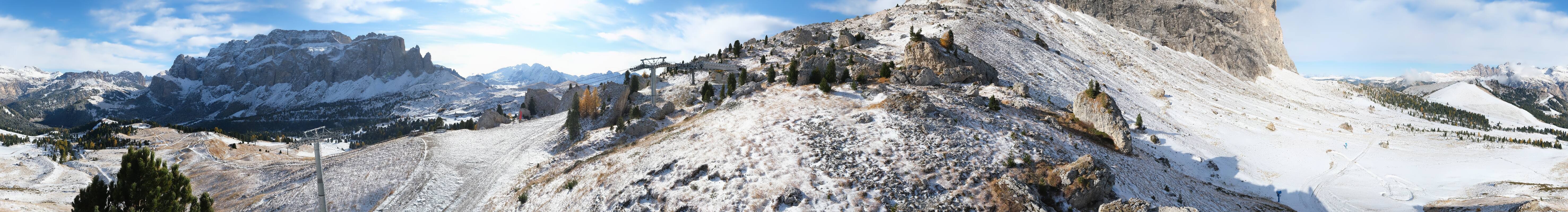 Archiv Foto Webcam Bergstation Citta dei Sassi, Val Gardena