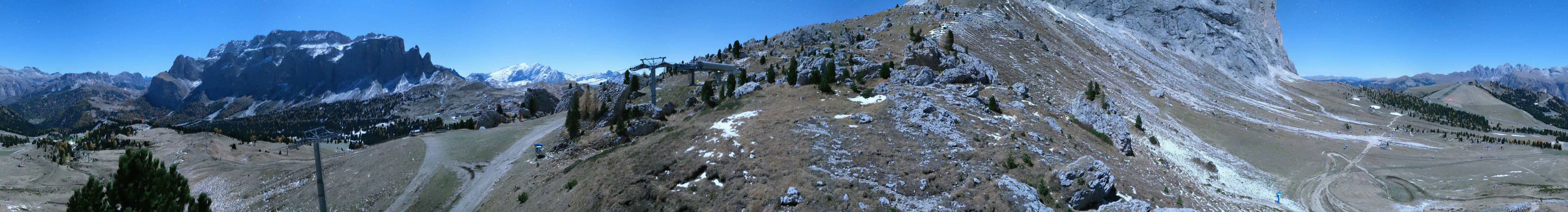 Archived image Webcam Panorama Val Gardena: Citta dei Sassi