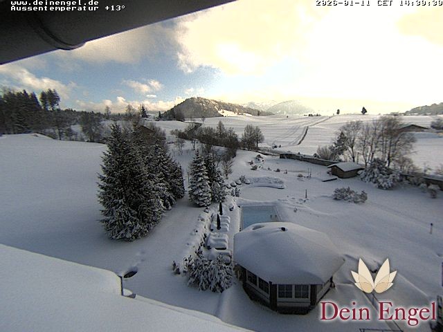 Archiv Foto Webcam Hotel Dein Engel Oberstaufen