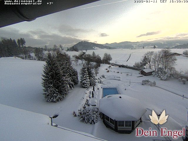 Archiv Foto Webcam Hotel Dein Engel Oberstaufen
