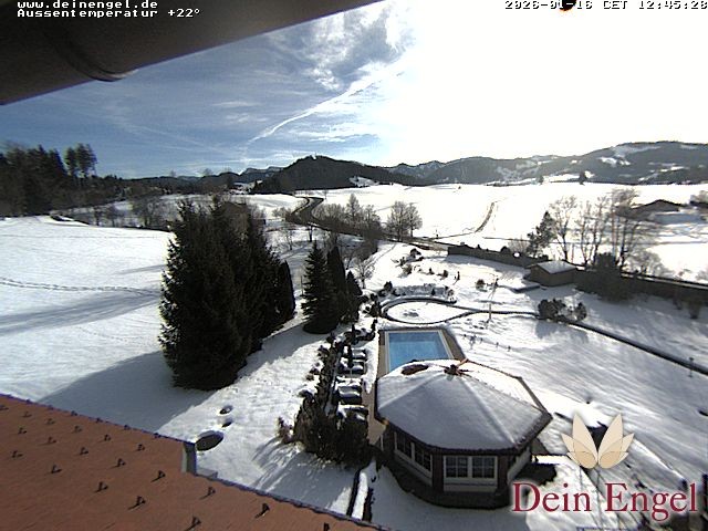 Archiv Foto Webcam Hotel Dein Engel Oberstaufen