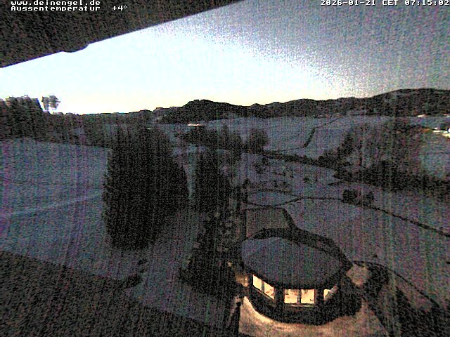 Archived image Webcam Hotel Dein Engel near Oberstaufen