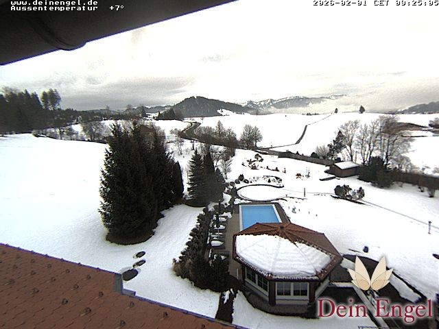 Archiv Foto Webcam Hotel Dein Engel Oberstaufen