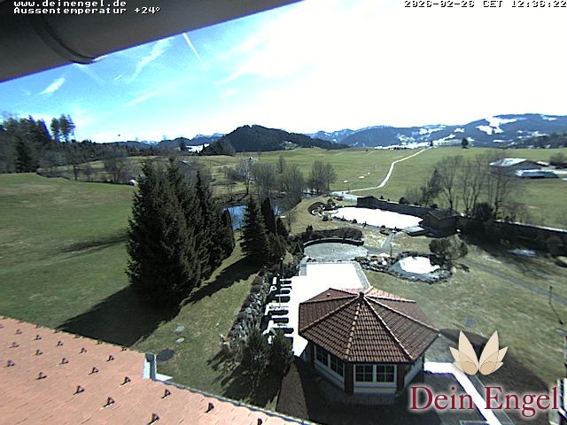 Archiv Foto Webcam Hotel Dein Engel Oberstaufen