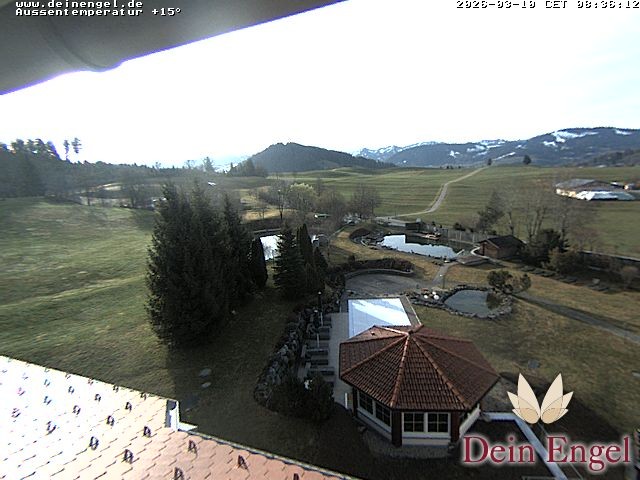 Archived image Webcam Hotel Dein Engel near Oberstaufen