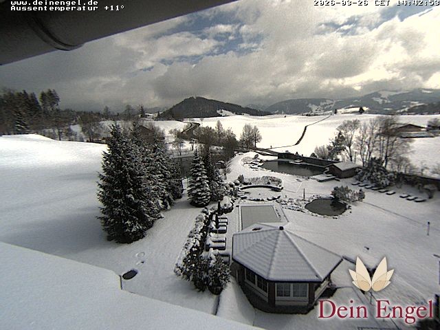 Archiv Foto Webcam Hotel Dein Engel Oberstaufen