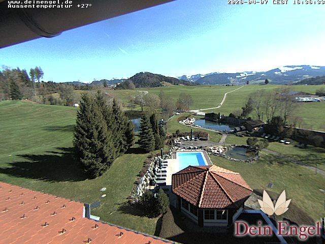 Archiv Foto Webcam Hotel Dein Engel Oberstaufen